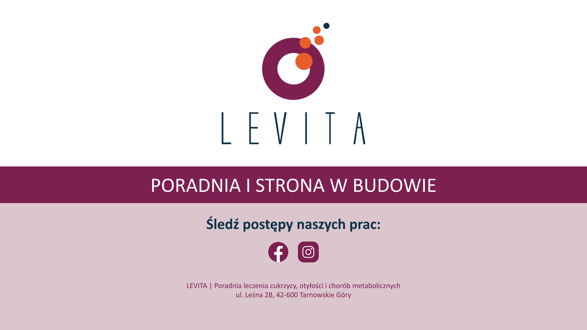 LEVITA — Poradnia leczenia cukrzycy, otyłości i chorób metabolicznych — strona w budowie